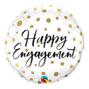 Happy Engagement Helium Balloon