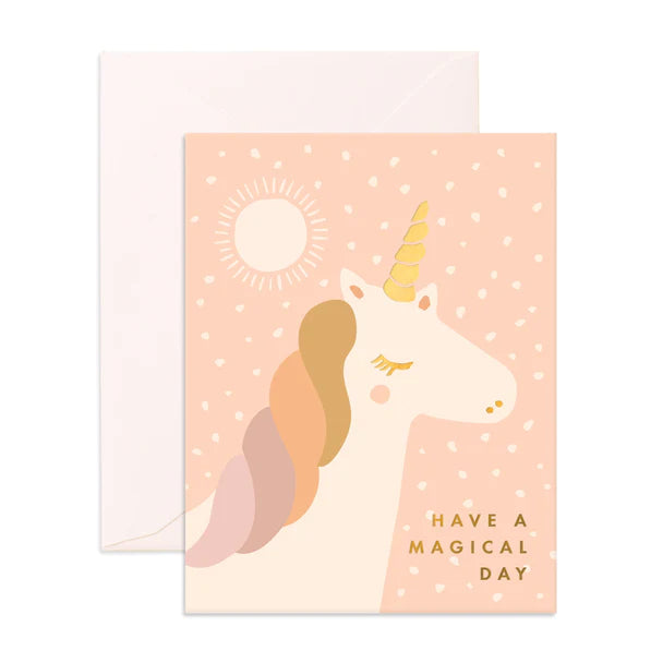 Have a Magical Day Unicorn Card