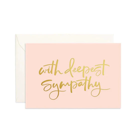 With Deepest Sympathy - Mini